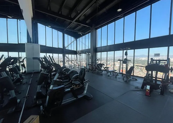 Apartment Loft In Anzures With Gym & Coworking Space