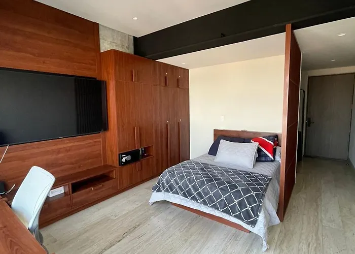 Loft In Anzures With Gym & Coworking Space Apartment